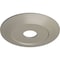 Ekena Millwork Adonis Ceiling Medallion (Fits Canopies up to 10 1/4"), 16 1/8"OD x 3 5/8"ID x 1"P, Pearl White CM16ADPWS - alternate 2